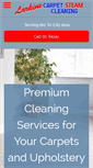 Mobile Screenshot of larkinscarpetsteamcleaning.com